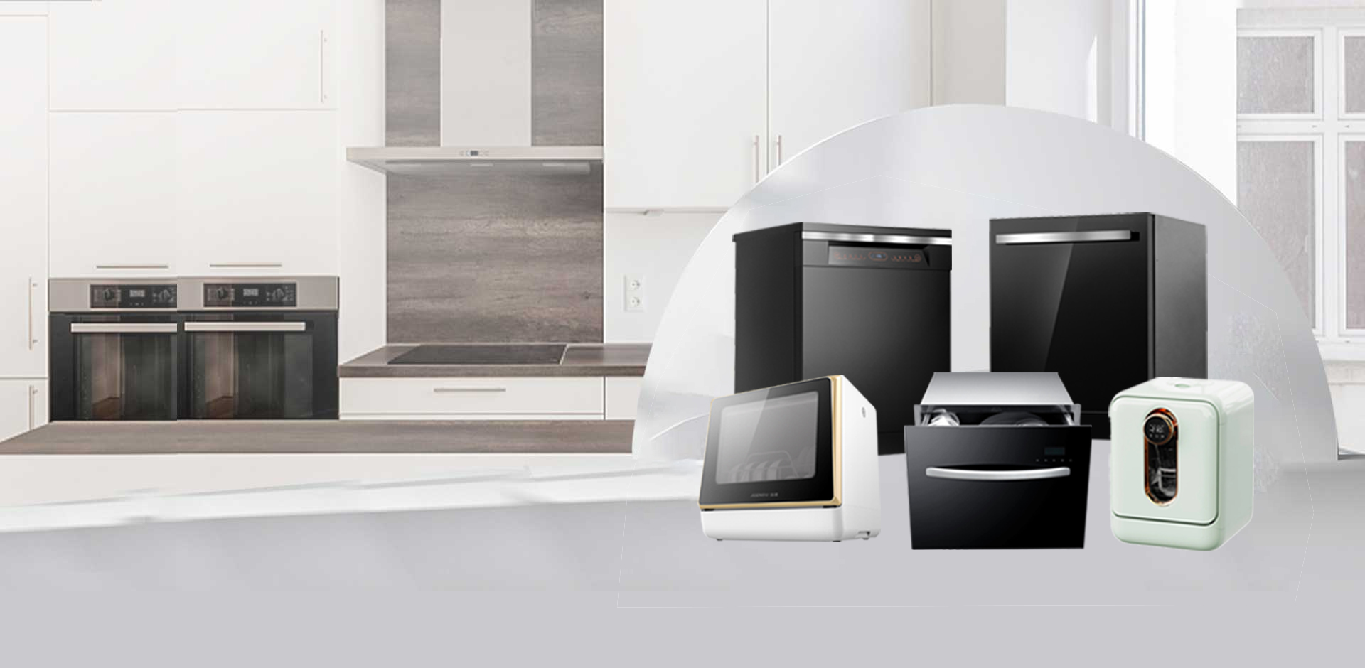 Jeenow Высокая эффективность и энергосбережение Посудомоечные машины